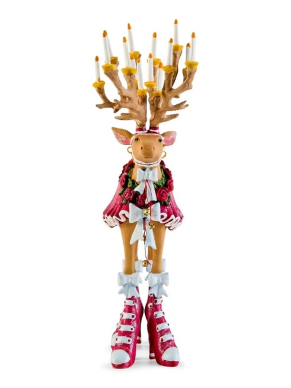MacKenzie-Childs Patience Brewster Dash Away DONNA Reindeer Figure (LIKE NEW)